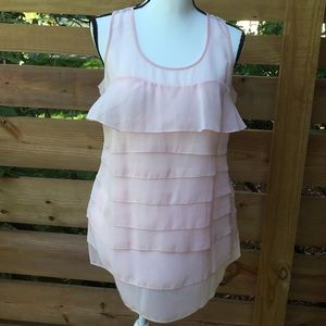 Maternity sleeveless top